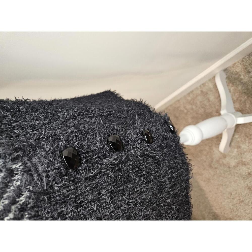 Candie's  Fuzzy & Cozy Herringbone Knit Sweater Dress Size L H16 - Picture 7 of 7